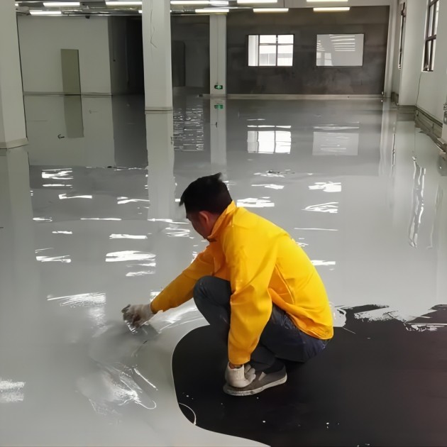 龙岩防腐防静电地坪,防腐防静电自流平地坪产品图1